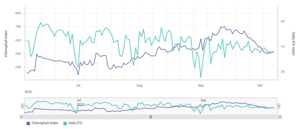 Evapotranspiration Chlorophyll Index